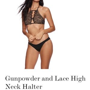 Beach bunny swim top and bottom